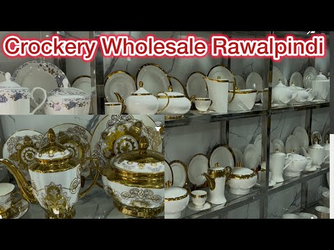 Wholesale Crockery Market Exploring in Rawalpindi🏺| Wholesale Ladies Bangles Shops Review 🇵🇰