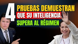 4 CLAVES DEMUESTRAN QUE MARIA CORINA SUPERA LA CAPACIDAD TÁCTICA DEL RÉGIMEN DE MADURO