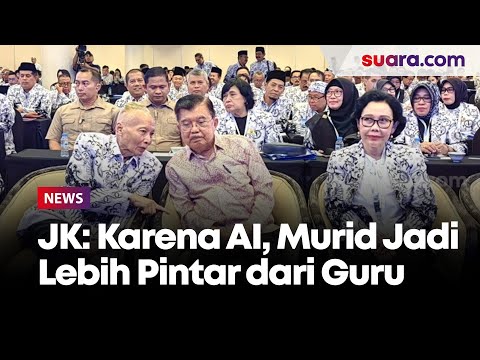 Jusuf Kalla: Karena AI, Murid Lebih Pintar dari Guru