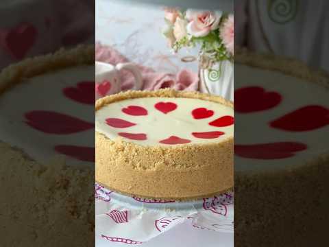 Чизкейк на День Святого Валентина ♥️ St.Valentine day  cheesecake