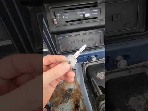 Simple Old Truck with an Indispensable Worn Key