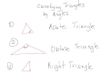 Classifying Triangles by Angles and Sides