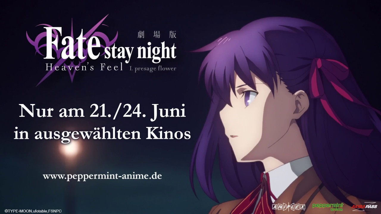 Fate/stay night (Heaven's Feel) I. presage flower Vorschaubild des Trailers