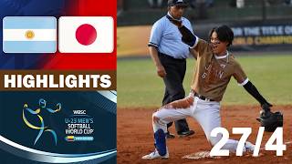アルゼンチン vs 日本  ハイライト | 第2回 WBSC U-23 男子ソフトボールワールドカップ 2026