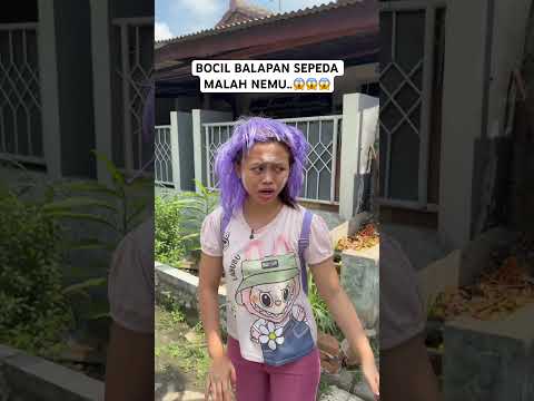 BOCIL BALAPAN SEPEDA MALAH NEMU..😱😱