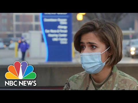 Dozens Of Air Force Nurses Arrive In North Dakota As Covid Surges | NBC News NOW