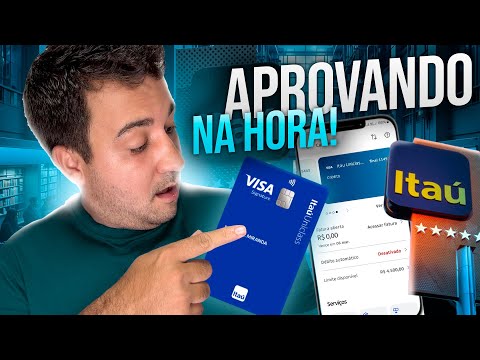 ITAÚ LIBERANDO CARTÕES EM MASSA! FUI APROVADO NO CARTÃO VISA SIGANATURE