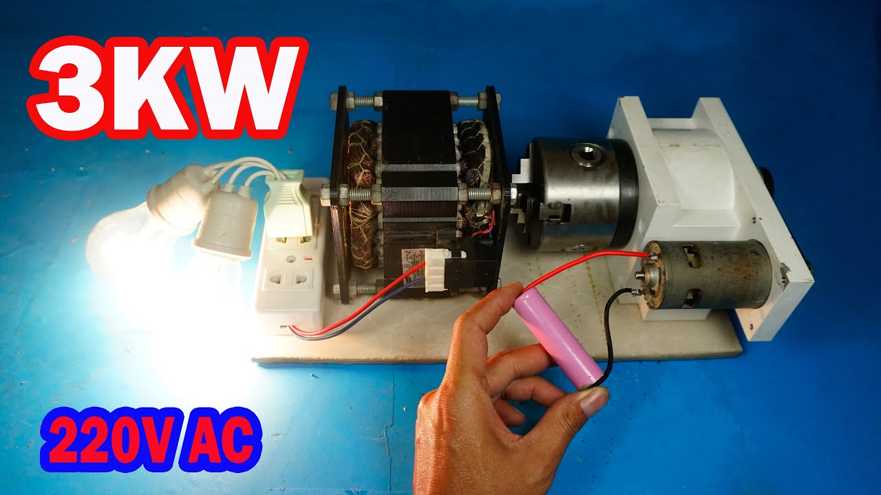 DIY 3KW AC generator 220V