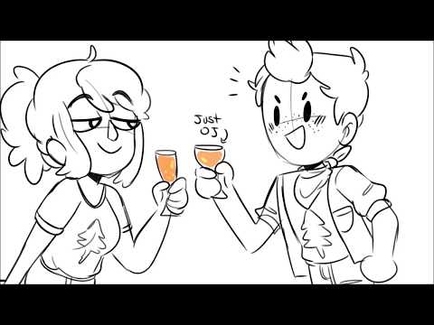 Gwen and David TREAT THEMSELVES || ANOTHER FREAKIN CAMP CAMP ANIMATIC