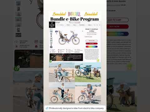 Electric Bike Company professionally designed e-bikes with accessories