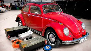 Volkswagen Beetle "Tesla" | Como Hacer un Coche Electrico Casero