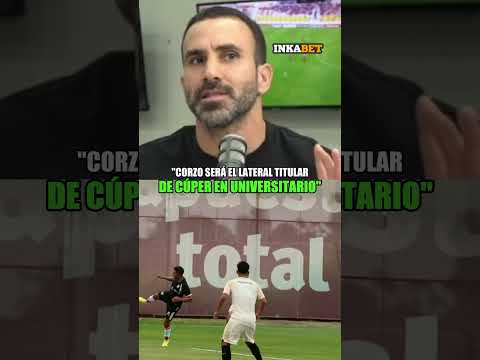 "ALDO CORZO SERÁ EL LATERAL DERECHO DE CÚPER EN UNIVERSITARIO" | #Juegoencorto