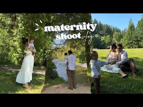 BTS OF OUR MATERNITY PHOTOSHOOT!!! 🤍👶🏽✨