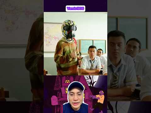 SEKOLAH SELALU PAKE HELM‼️‼️😱||vando1806 #shorts