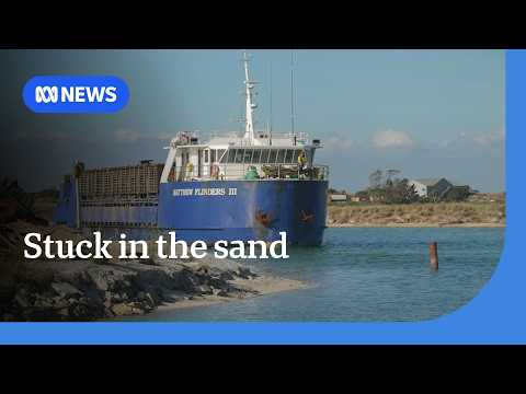 YouTube video thumbnail: Shipping Boss Sick of Getting Stuck in the Sand 