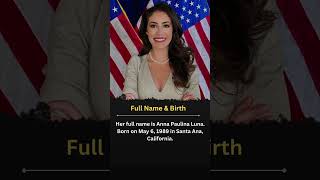 Who is Anna Paulina Luna? #shorts #viral #trending #facts #biography