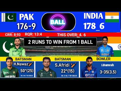 India vs Pakistan Asia cup 14th Match Score & commentary | pak vs india Match Last Over#Highlights