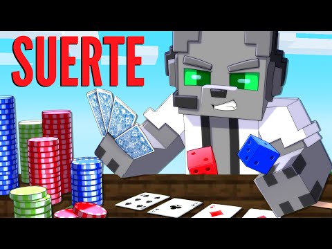 Me Paso Minecraft Pero es pura SUERTE!!