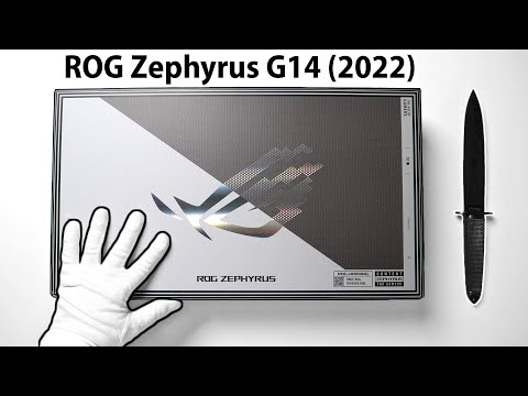 (ENGLISH) ROG Zephyrus G14 (2022) Gaming Laptop Unboxing + Gameplay