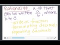 Exploring Rational and Irrational Numbers