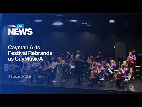 YouTube video thumbnail: Cayman Arts Festival Rebrands as Caymusica