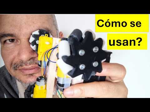 ✅ Carro Loco con llantas Mecanum Omnidireccionales movimientos imposibles