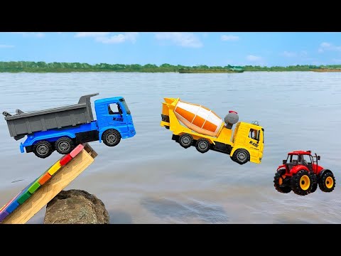 Jump River  Crane - Jcb - Tata Truck - HMT - Tractor - Auto Rickshaw - Bus   Tractor - Dump Truck