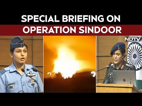 Indian Army Press Briefing LIVE | Indian Army LIVE | Pakistan Drone Attack | Army