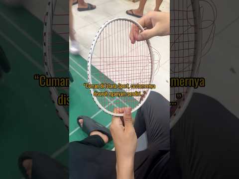 Customer Dan Toko Yang Saling Menghargai Waktu Masing-Masing 😌 #badmintonindonesia