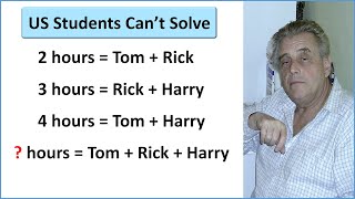 US College Students Baffled By Simple Question. Can You Solve It?