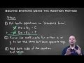 Solving Systems of Equations
