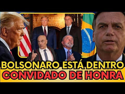 🚨URGENTE:"CONFIRMADO" BOLSONARO APARECE NA LISTA DE CONVIDADOS DE TRUMP 🇺🇸 #bolsonaro #politica