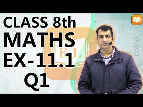 Class 8 Mensuration | Maths | Chapter 11 | Ex 11.1 Q1 | Baljeet Sir