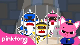 🚨 Thief Shark Family: All Under Arrest | Police Game | Official Pinkfong