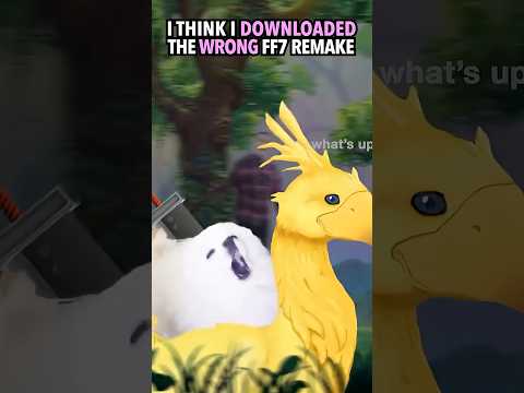Chocoborks: FF7 but it’s unhinged #finalfantasy #dogs #memes