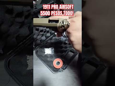 1911 AIRSOFT! #airsoft #1911 #réplicas #co2 Pistola profesional #tijuana #mexicali