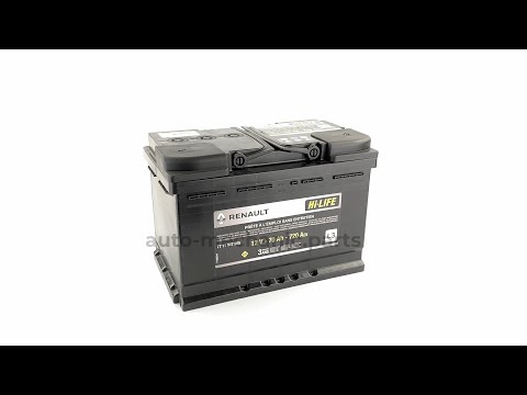 Акумулятор Renault Original L3 70Ah 720A R+ (278*175*190) - Auto-Mechanic