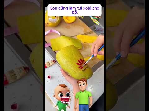 Con vẽ quần áo đẹp cho bố #HoatHinhChoBe #CuoiVuiCungBe #TruyenCuoi #Shorts