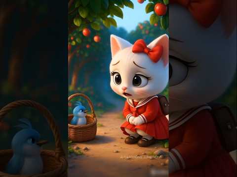 Cute kitten of cat finds a sparrow bird at park part 3 #cat #cutecat #catlover