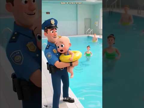 রাফি বড়দের সুইমিং পুলে সাঁতার কাটতে চাইছে #shorts