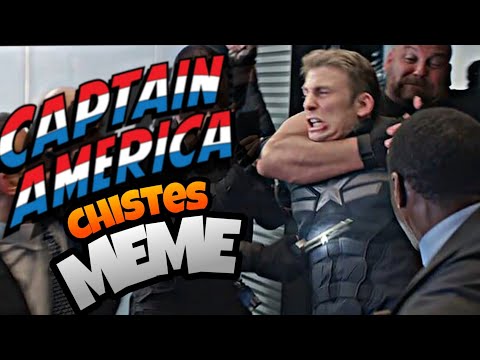 Capitan América MEME contando CHISTES