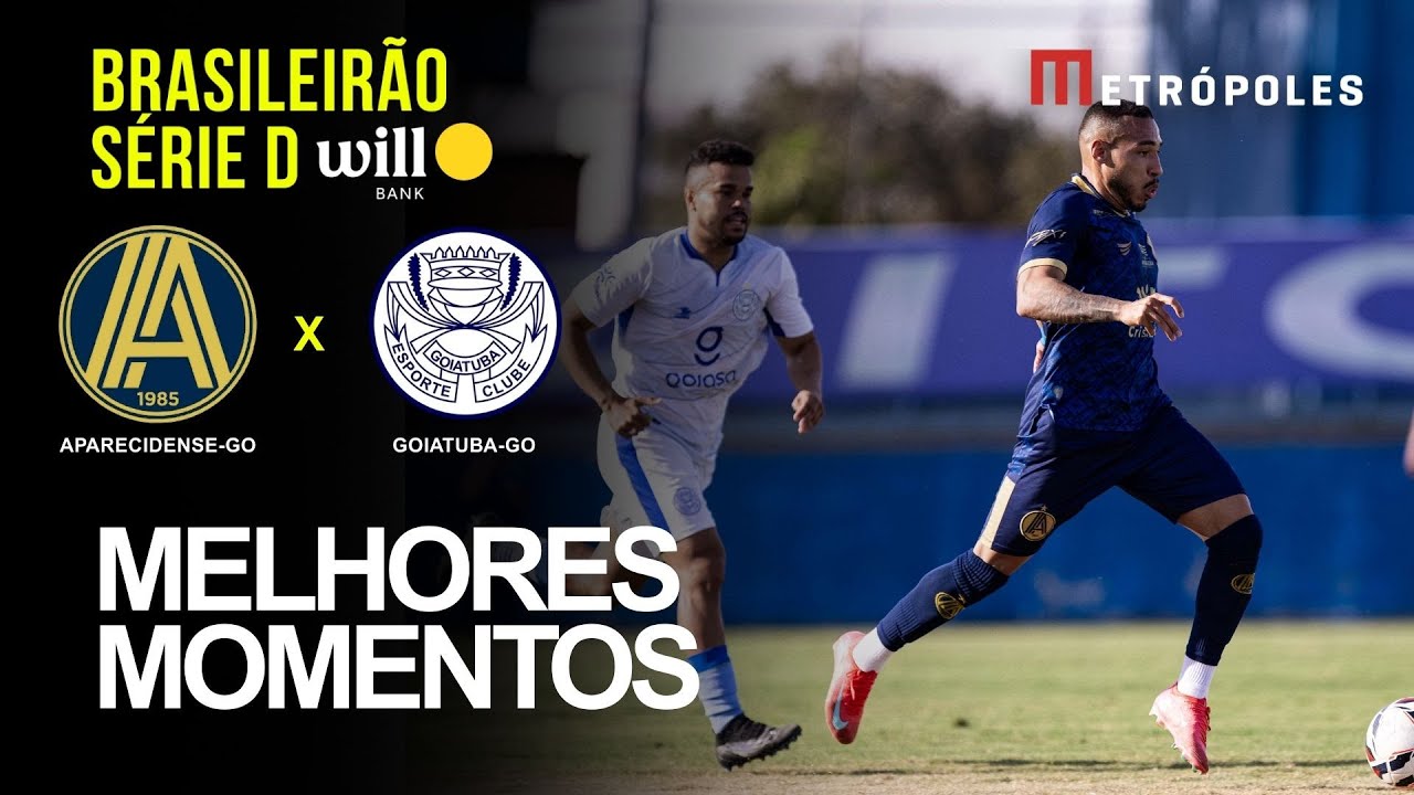 Confira melhores momentos de APARECIDENSE GO 0 X 2 GOIATUBA GO pelo Brasileirão Série D Will Bank