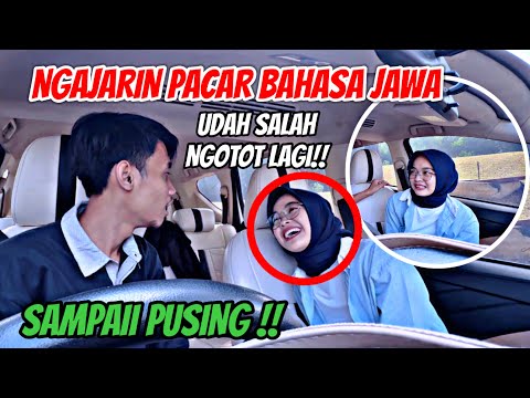 NGAJARIN PACAR YANG ORANG PALEMBANG BAHASA JAWA!!