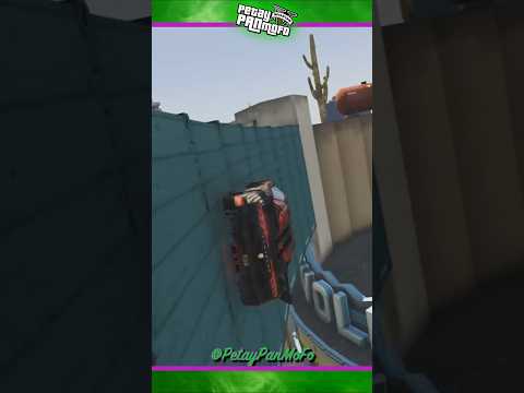 Old Skool Container Wallride Stunt On A Building 🎮 (GTA Online Custom Race - PS n XB Links)