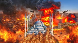 10 minutes ago, Türkiye was on fire! Buildings and homes were burned to the ground in Canakkale.