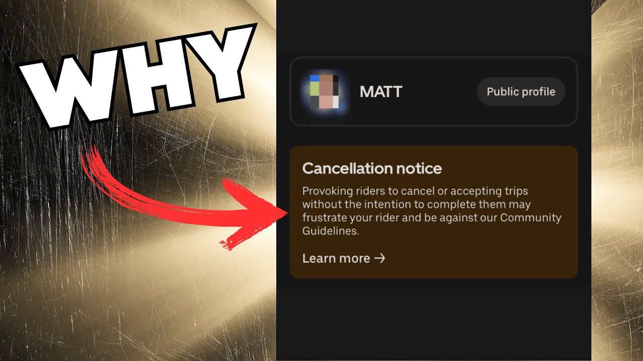 Uber Sending Driver Cancellation Notices... WHY?!