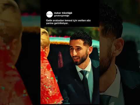 "Gelin arabadan inmesi için verilen söz.." #gelin #söz #düğün #fyp #keşfet