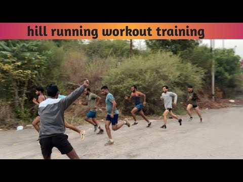 Hill running workout by coach raman gurjar