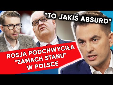 "Zamach stanu" podchwycony przez rosyjską propagandę. Myrcha: Narażają nasze państwo na śmieszność