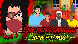 SUKE BERHASIL MENGIRIM JIN DASIM KE RUMAH DAHLAN (Animasi Horor UUT)